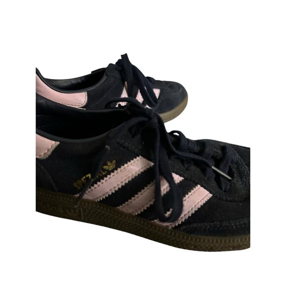 Adidas Unisex girls Kids' Navy Pink Campus 00S 3 Stripes Lace Up Sneakers Size 1 - Picture 9 of 12